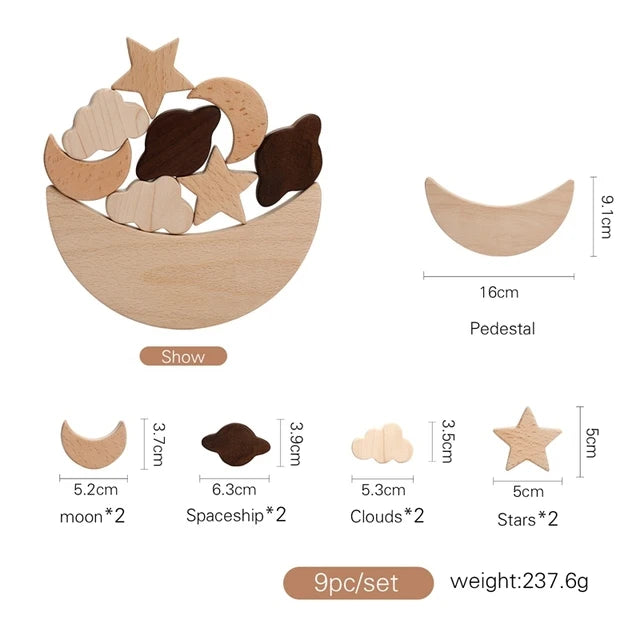 3D Wooden Forest Animals Puzzle Board Montessori Educational Toy