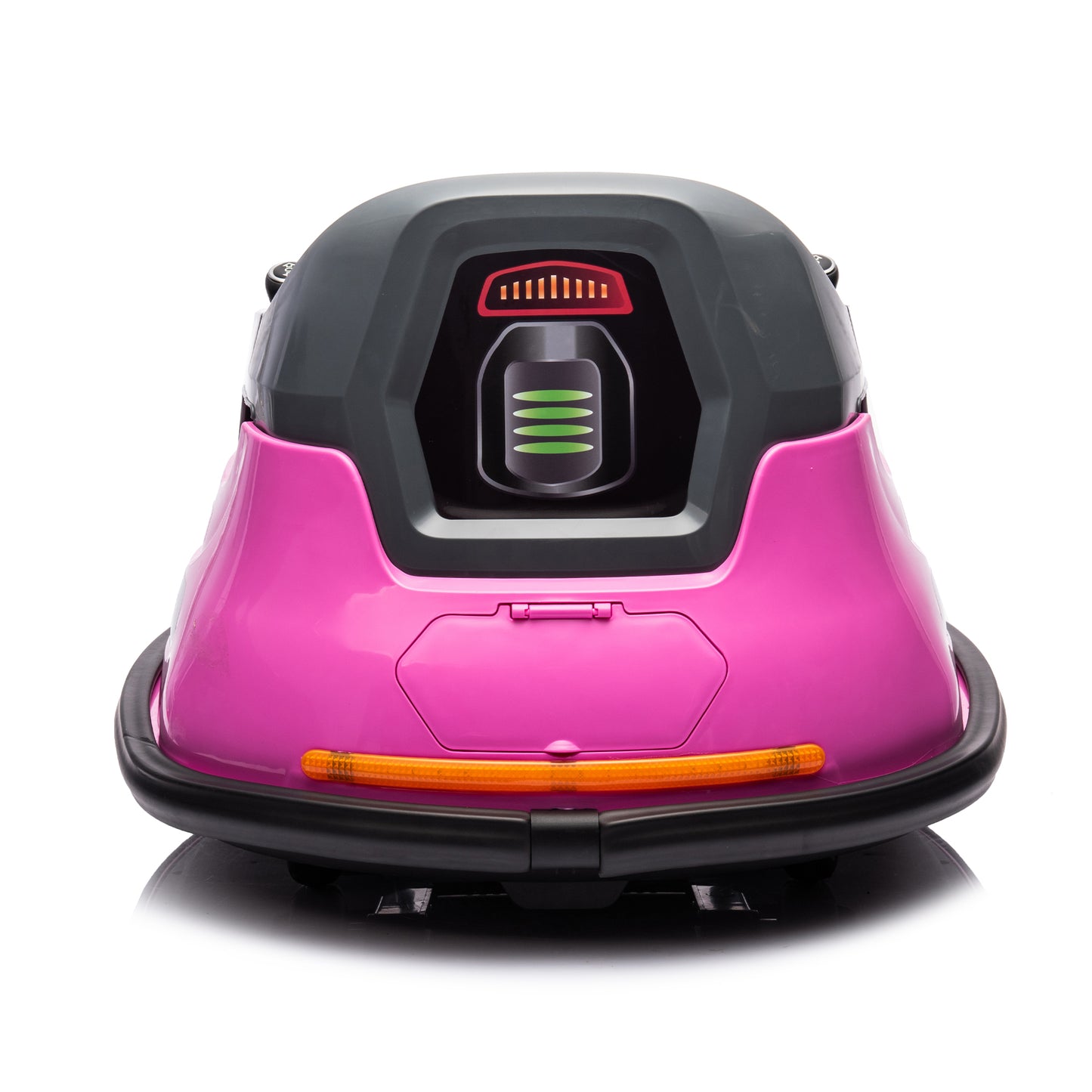 Pink 12V ride on bumper car for kids 1.5-5 Years Old Baby Bumping Toy Gifts