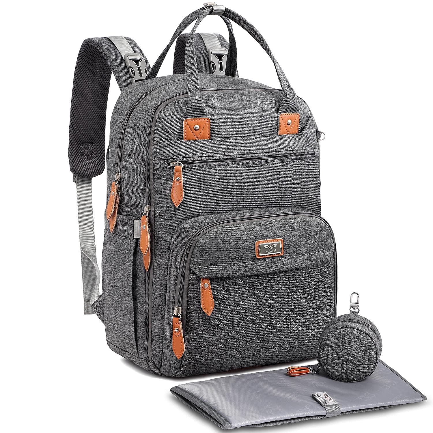 Unisex Baby Diaper Bag Backpack