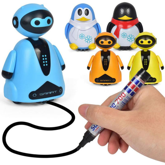 Line Robot™ | Unleash Creativity - Creative Toys (includes FREE Marker)
