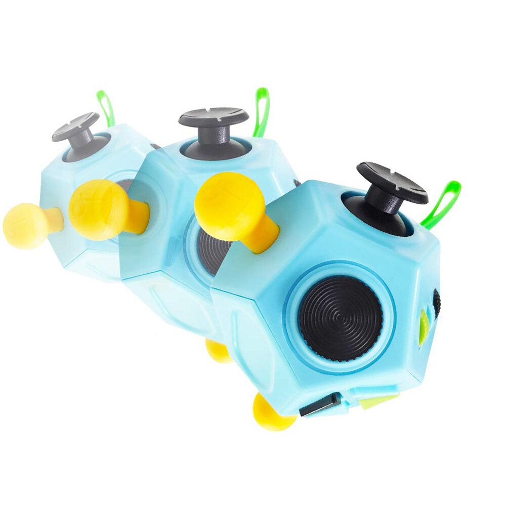 12-Sided Decompression Toy™ - Lindra stress - Sensory block