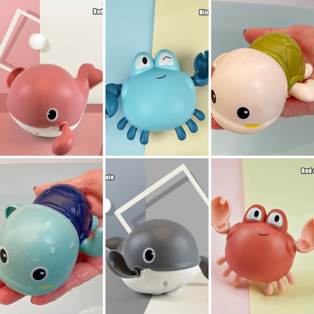 Bath Buddies™ - Endless Fun in the Bath! - Swimming Sea Creatures