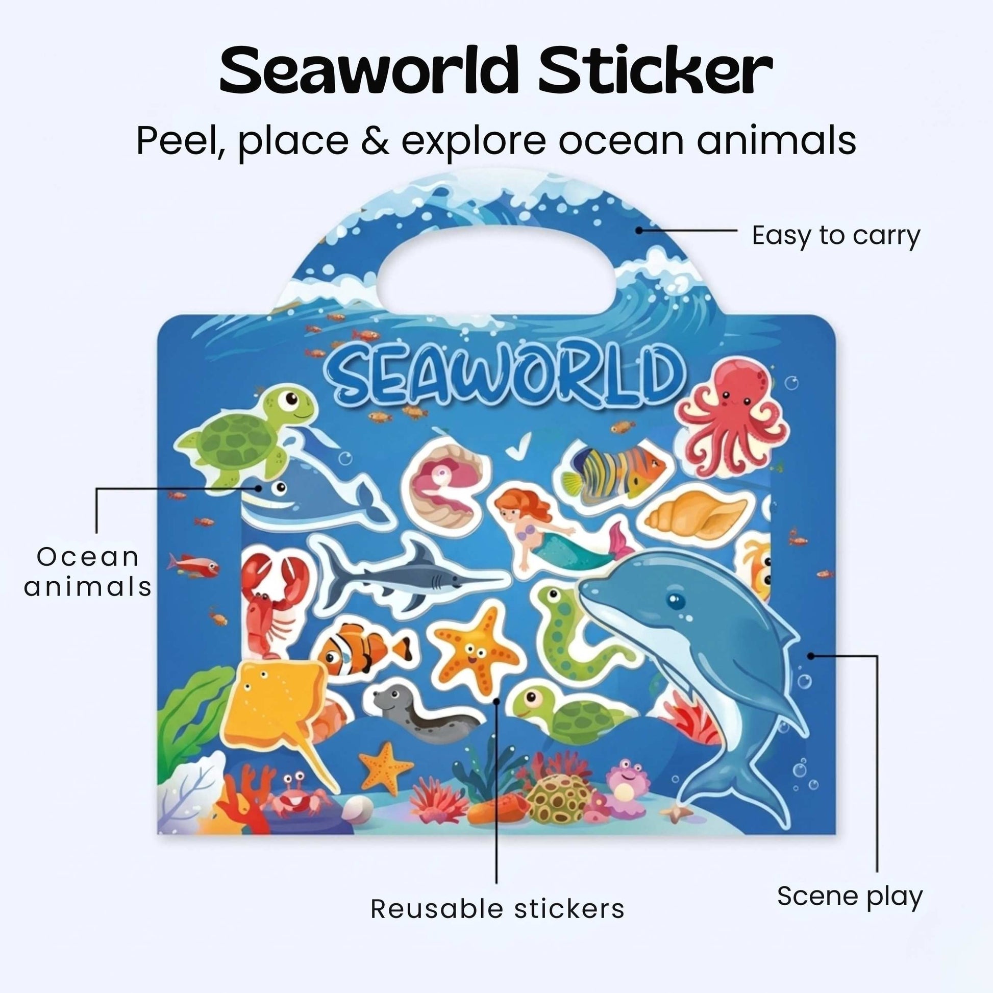Reusable Sticker Book