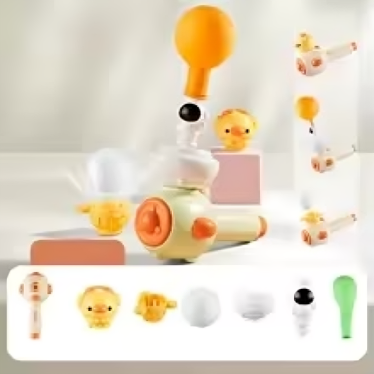 Montessori Blowing Toy for Skill Development and Communication