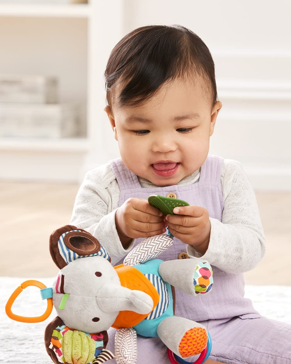 Bandana Buddies Elephant Teething Toy