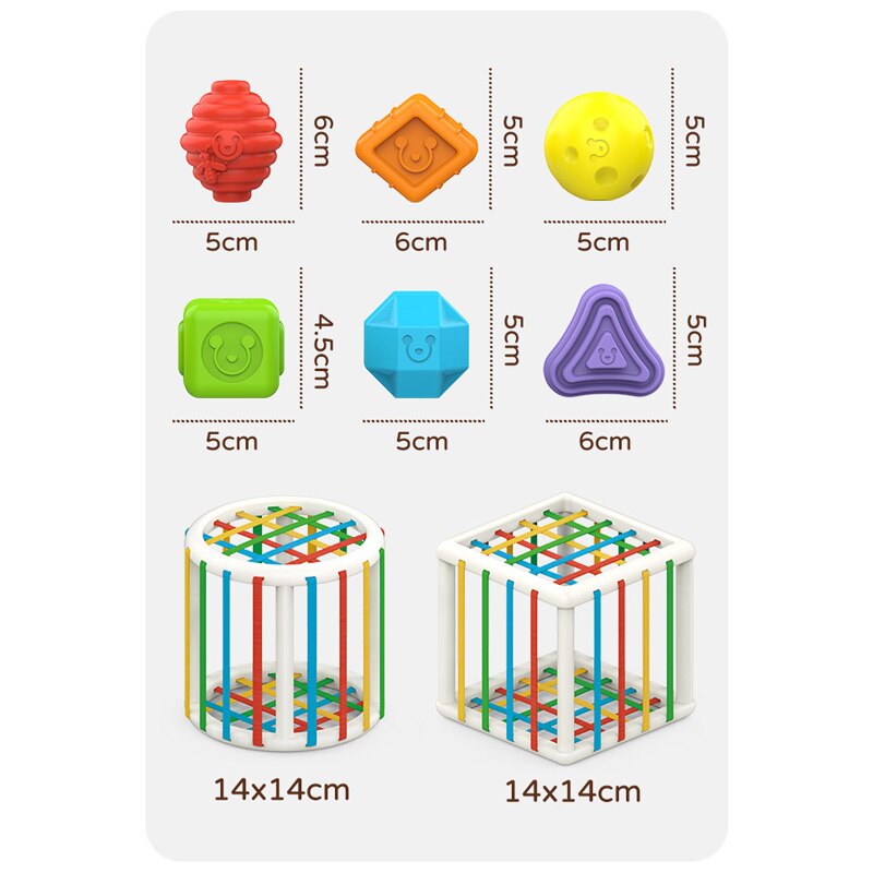 Montessori Educational Activity Box for Kids