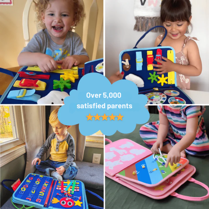 Montessori Busy Board for Kids