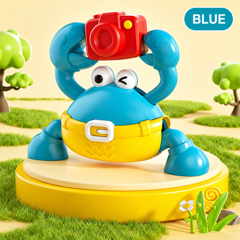 Interactive Crawling Crab Toy for Babies and Toddlers