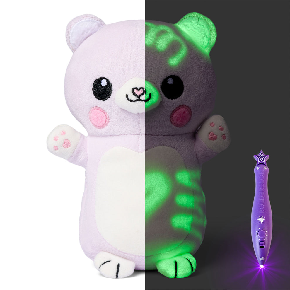 Light-Up Drawing Plush Toy