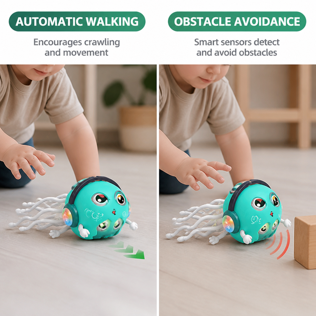Interactive Dancing Octopus Toy