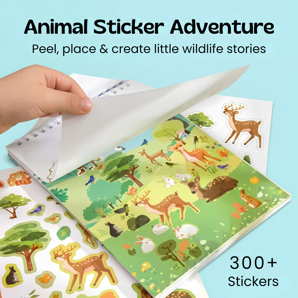 Adventure Sticker Book for Kids