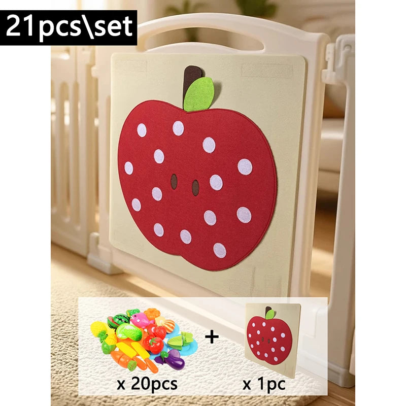 Baby Felt Play Food Set