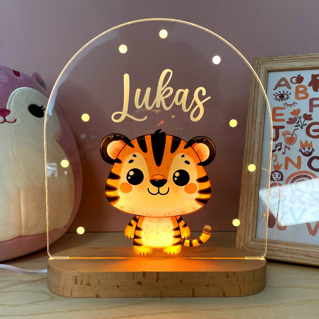 Personalized Cute Animal LED Night Light