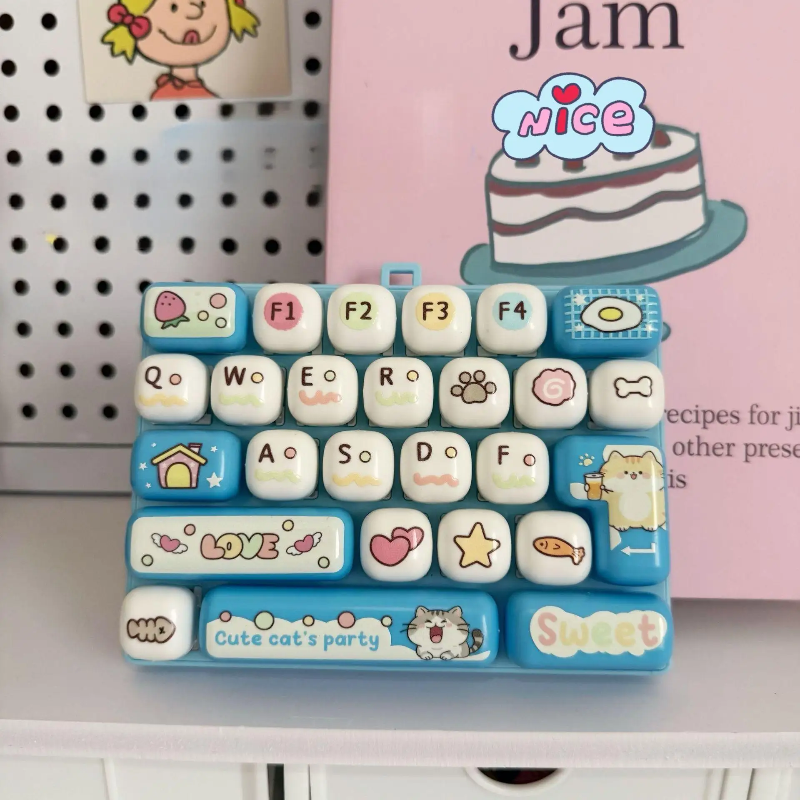 Child-friendly fidget keyboard toy for sensory play and anti-stress use