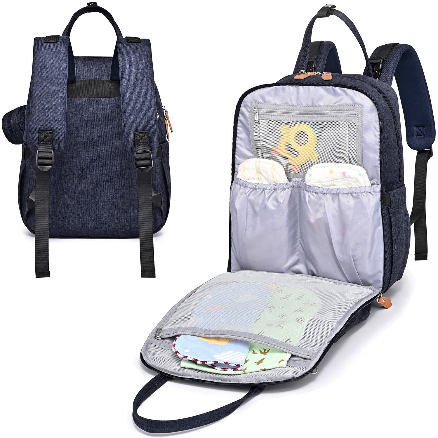 Unisex Baby Diaper Bag Backpack