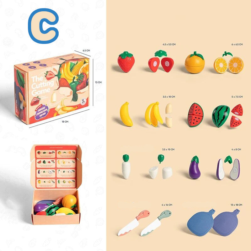 Fruit Cutting Activity Set