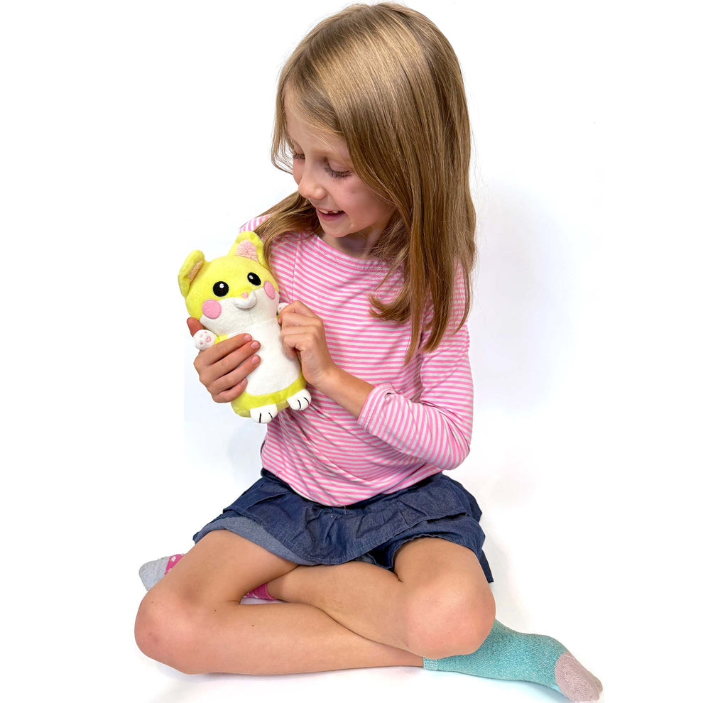 Light-Up Drawing Plush Toy