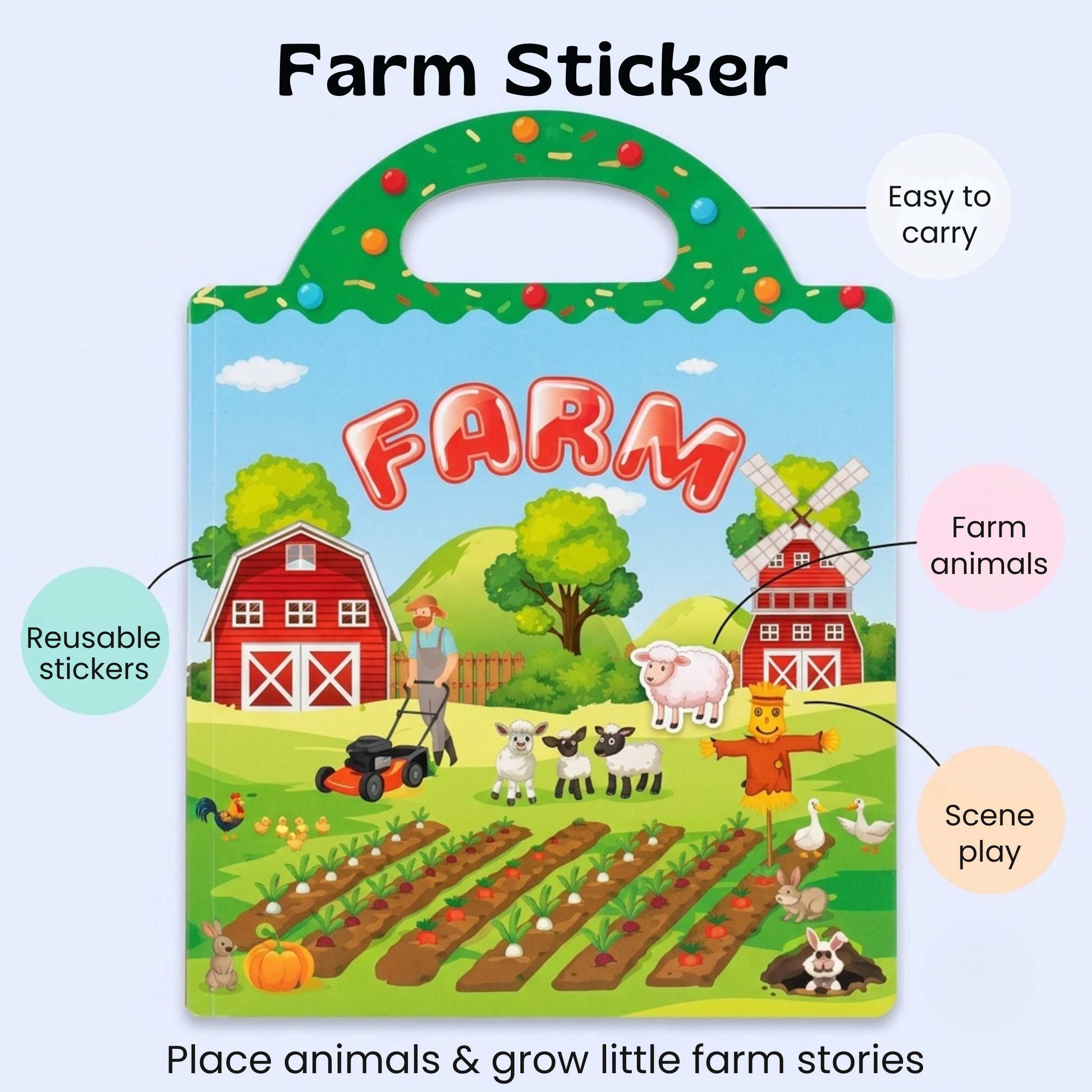 Reusable Sticker Book