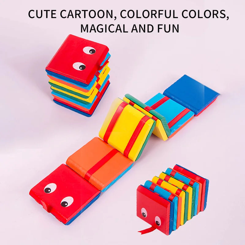 Wooden Educational Colour & Cognitive Building Blocks