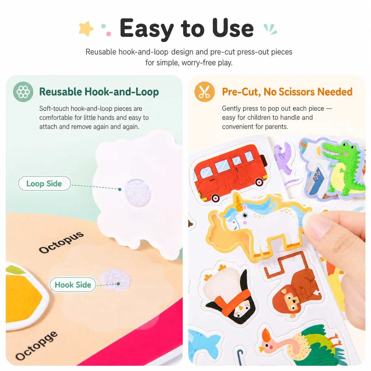 Interactive Alphabet Busy Book