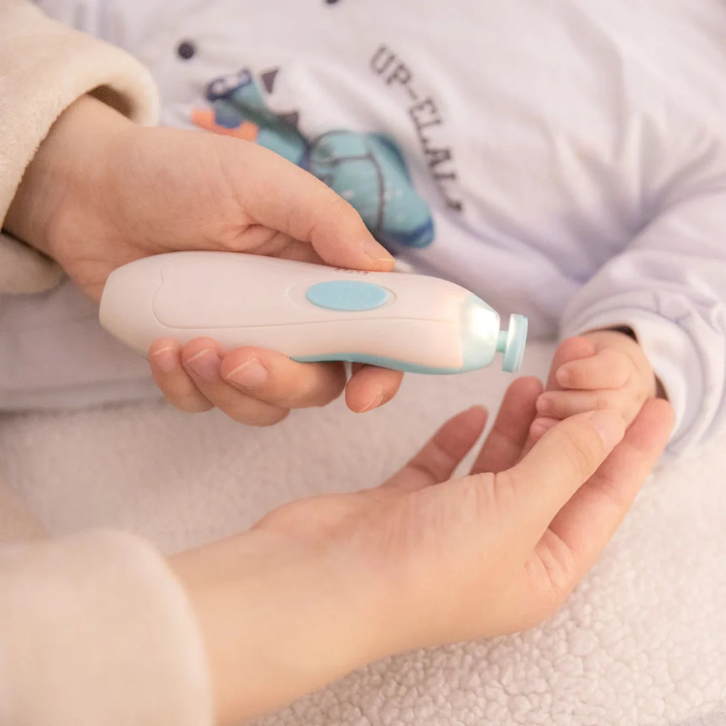Baby Electric Nail Trimmer Safe Grooming Tool for Infants