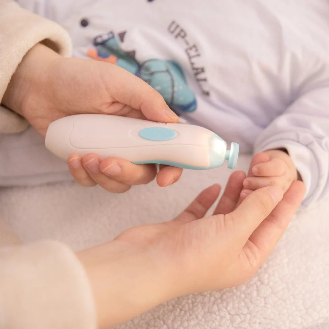 Baby Electric Nail Trimmer Safe Grooming Tool for Infants