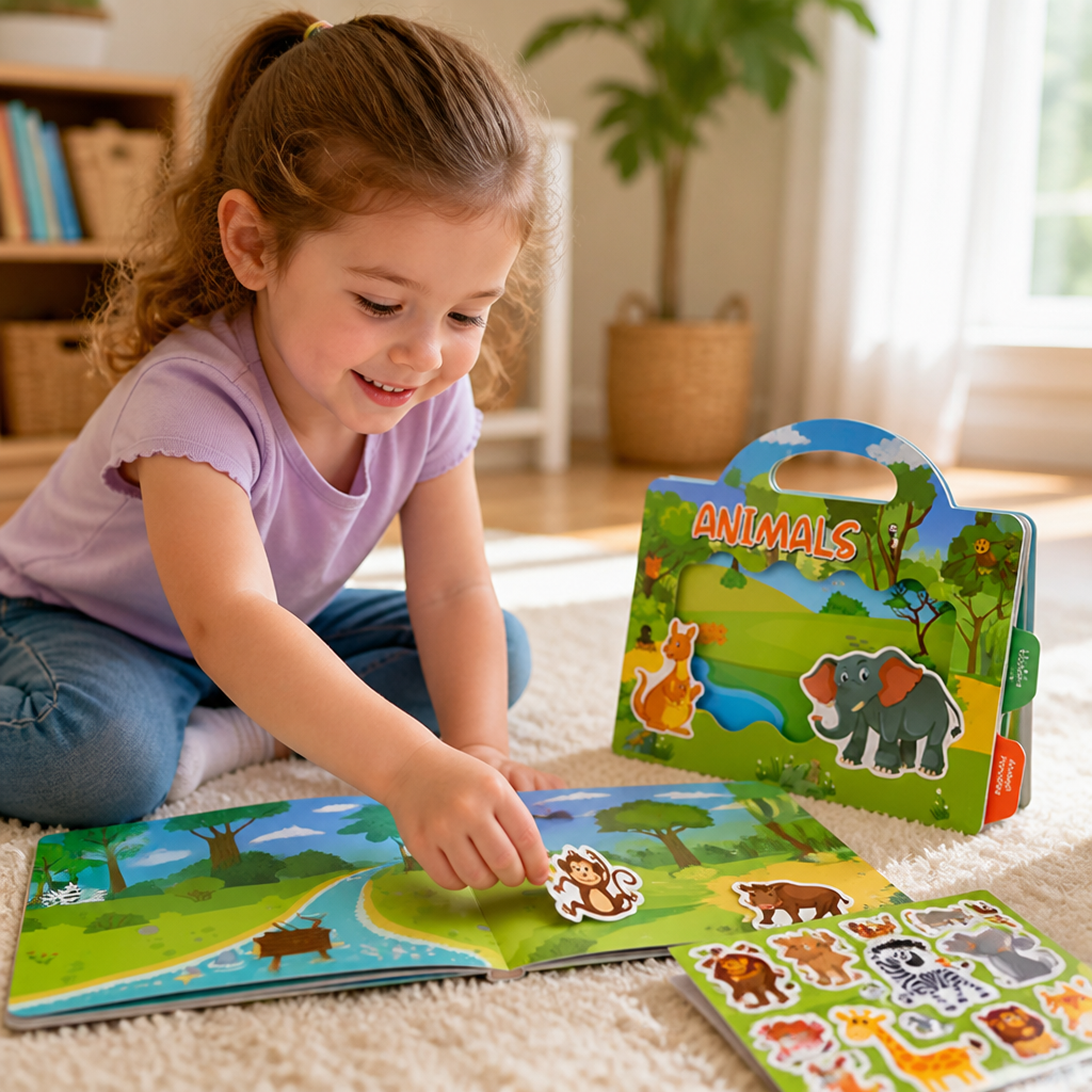 Reusable Sticker Book