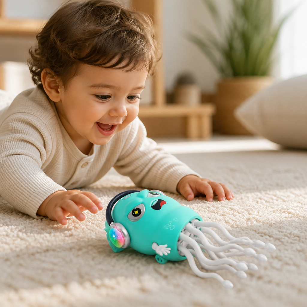 Interactive Dancing Octopus Toy