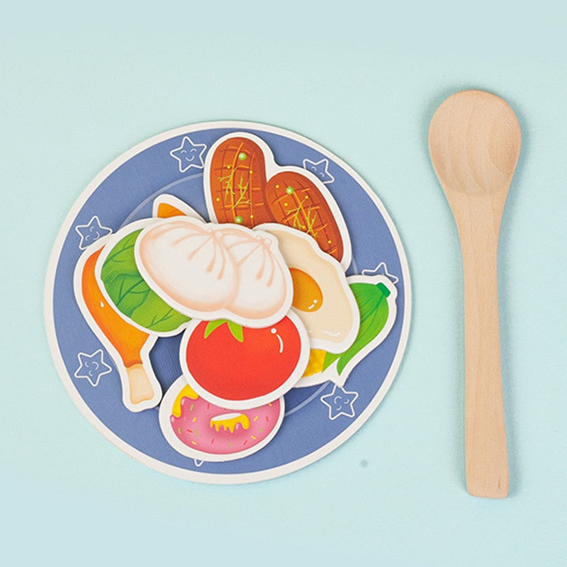 Montessori Hungry Bear Educational Kids Game