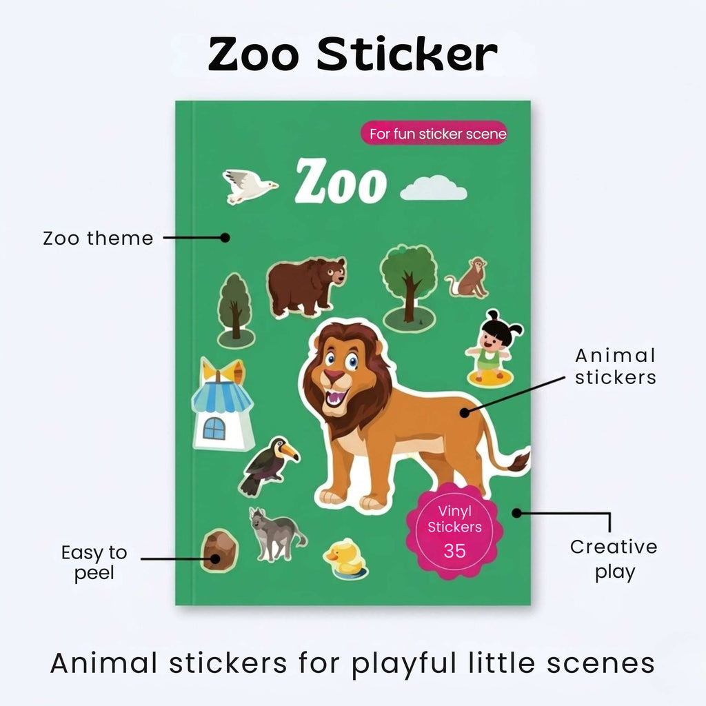Reusable Sticker Book