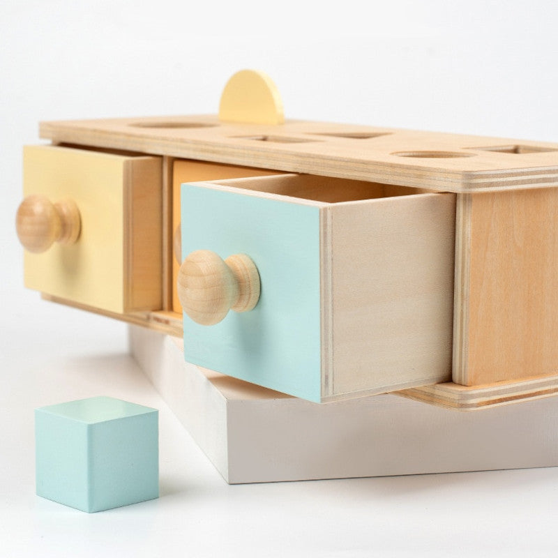 Montessori Shaped Storage Drawers Organizer