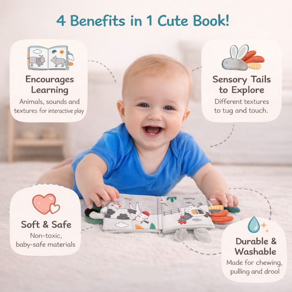 Interactive Sensory Baby Books