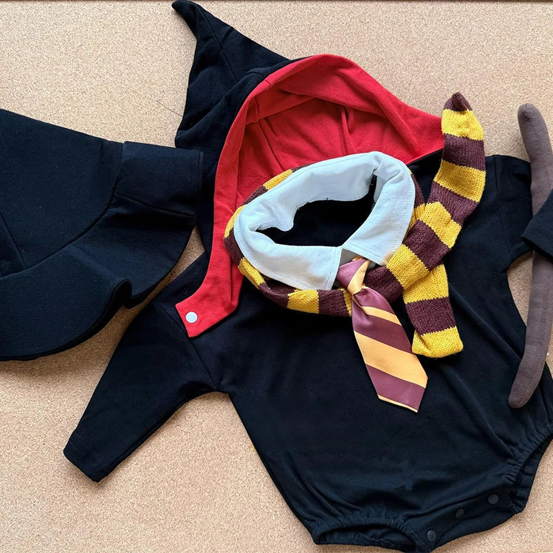 Infant Baby Wizard and Witch School Uniform