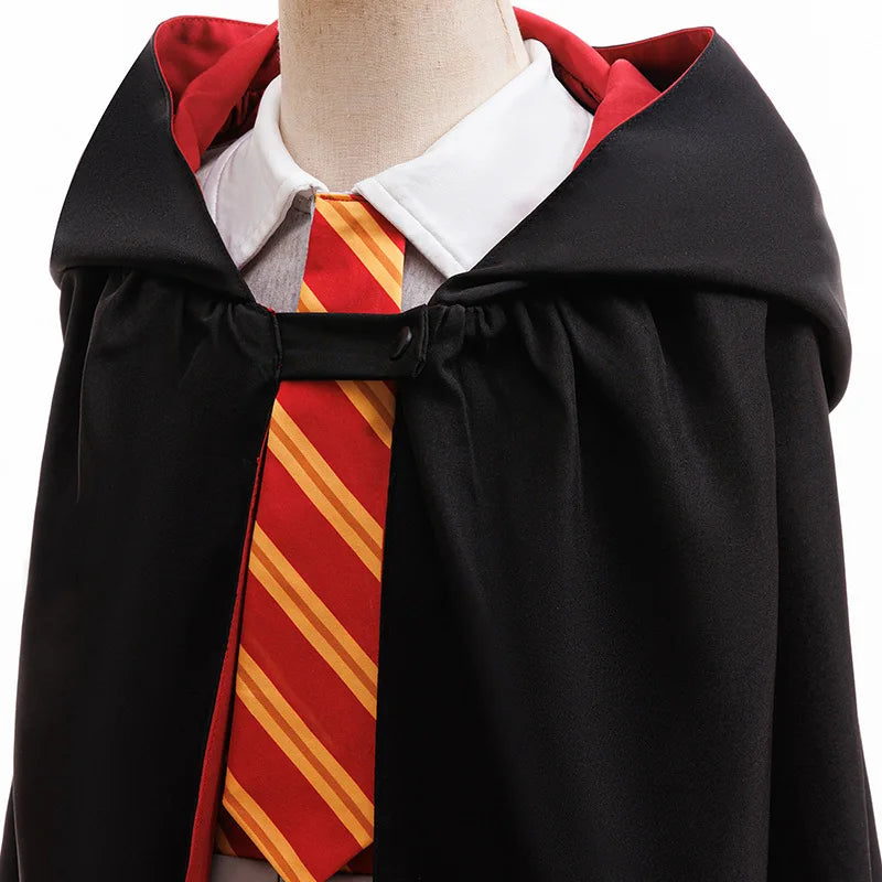 Girls Wizard Robe Costume Set