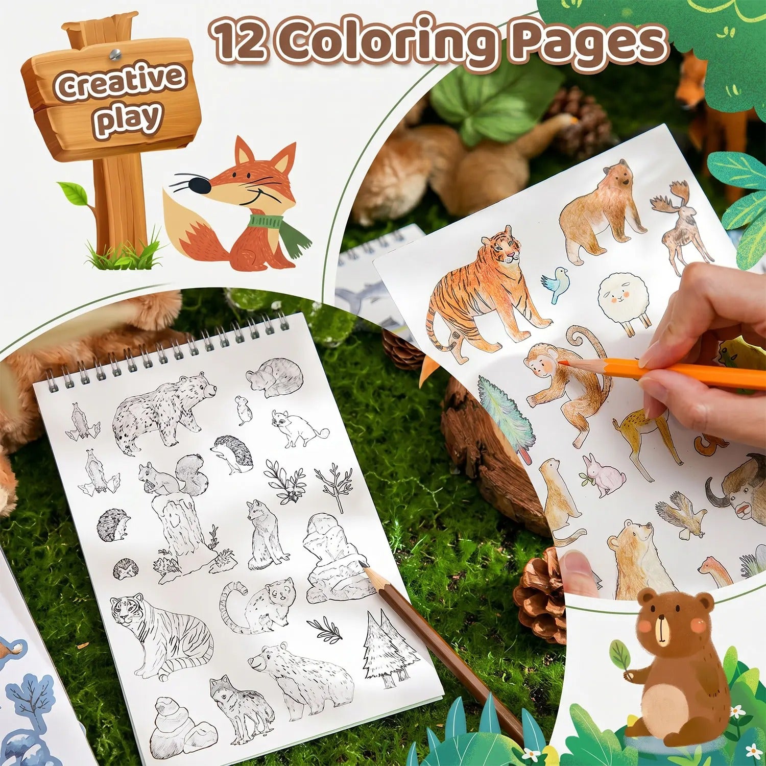 Adventure Sticker Book for Kids