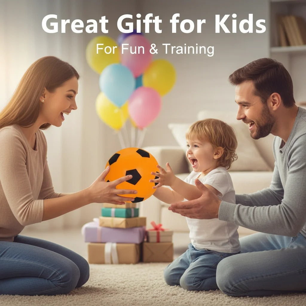 Soft Plush Soccer Ball for Indoor Play