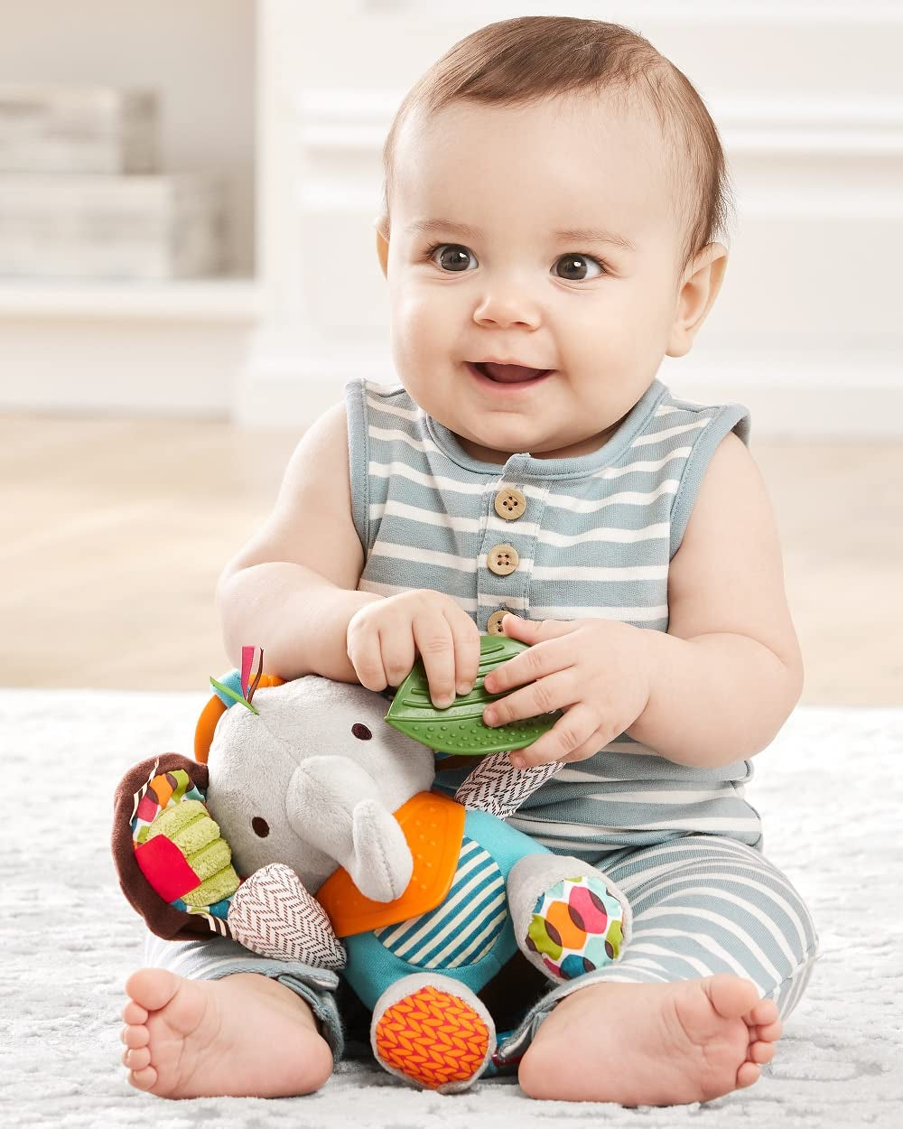 Bandana Buddies Elephant Teething Toy
