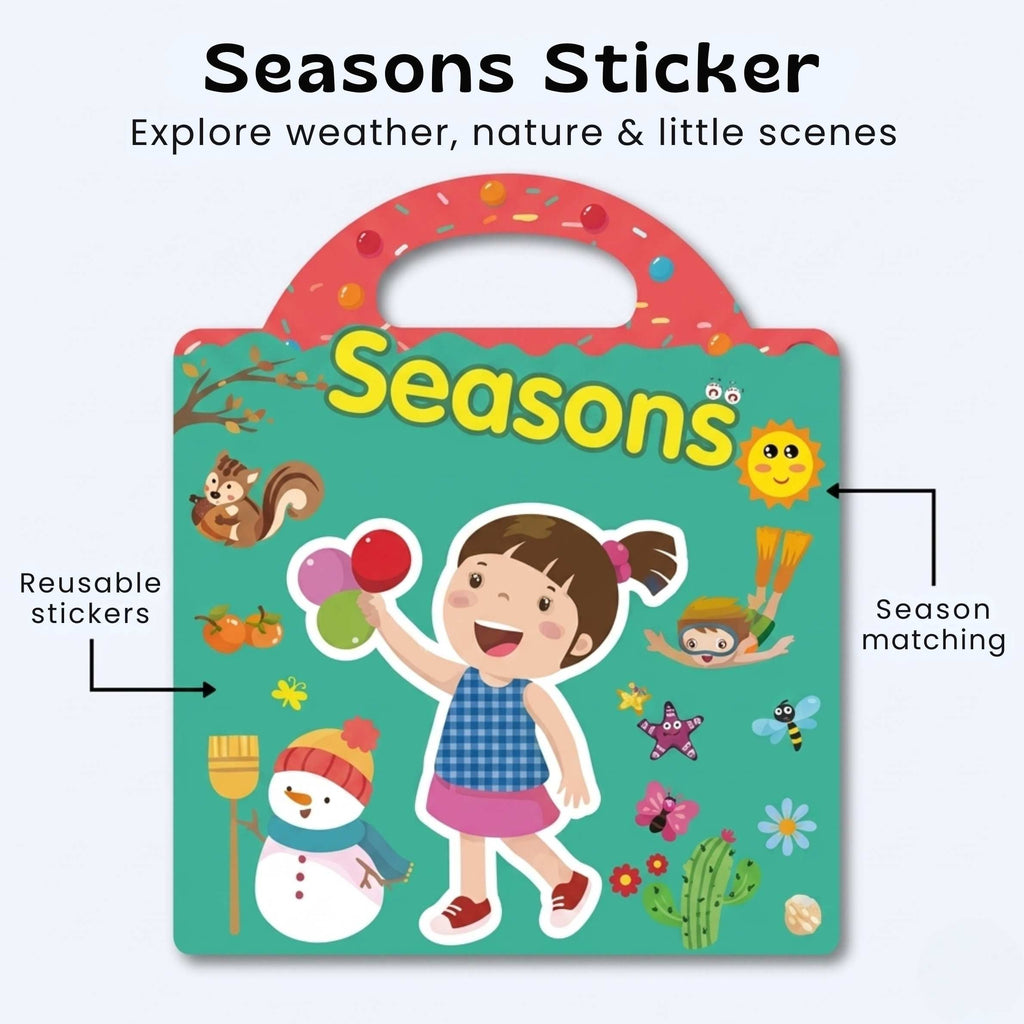 Reusable Sticker Book
