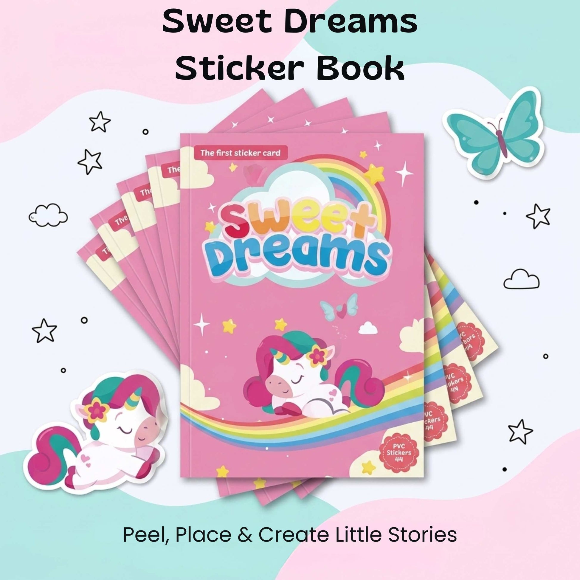 Reusable MiniScene Sticker Book