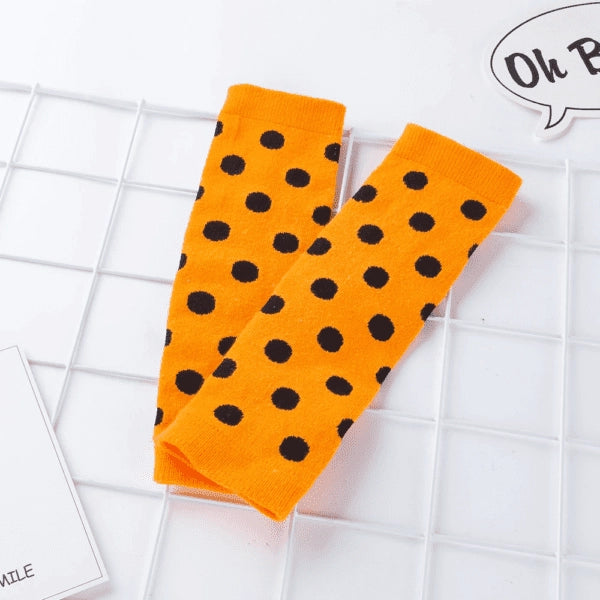 Baby Girl Pumpkin Print Halloween Outfit