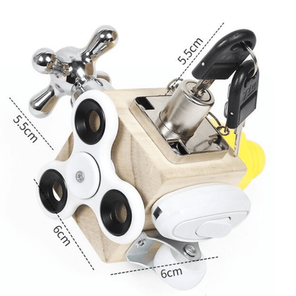 Woods™ - Activity Cube | Develop Your Dexterity