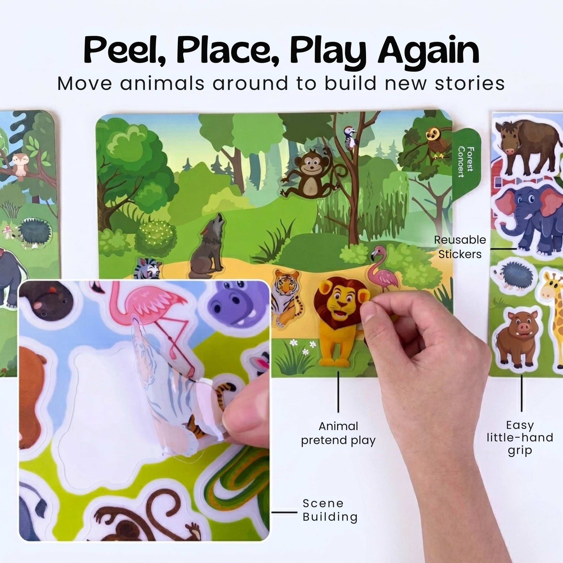 Reusable Sticker Book