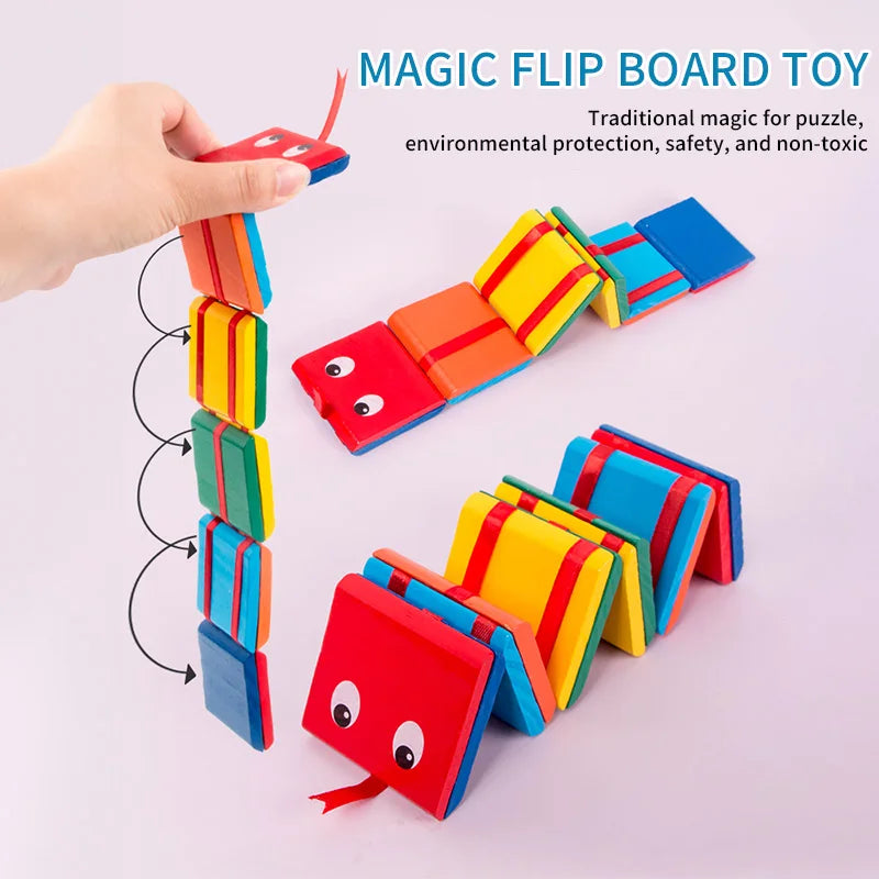Wooden Educational Colour & Cognitive Building Blocks