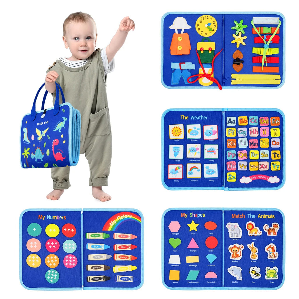 Montessori Busy Board for Kids