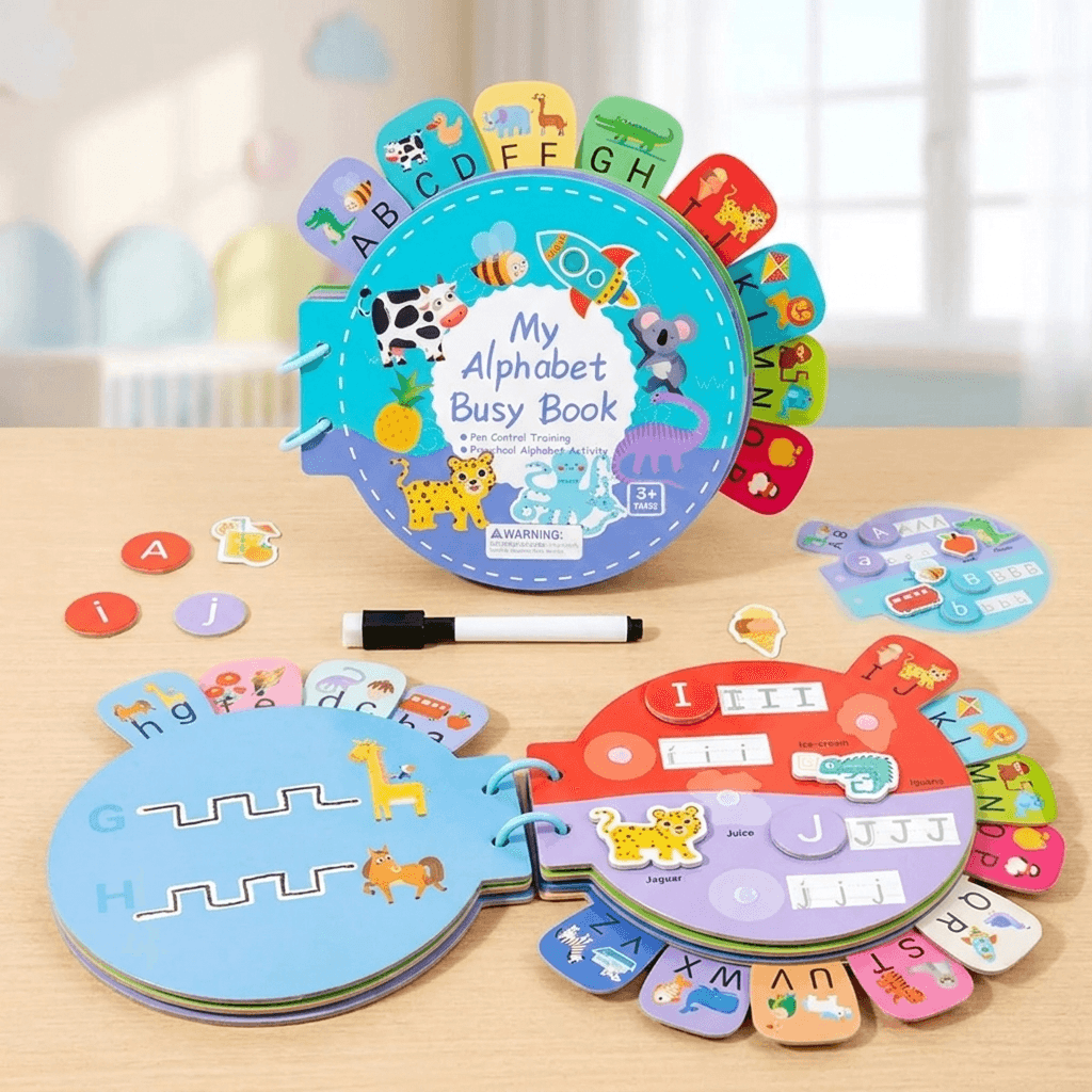 Interactive Alphabet Busy Book