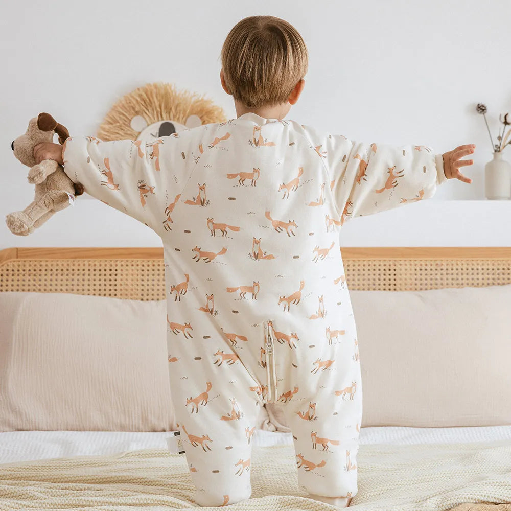 Kids Dinosaur Winter Sleeping Bag Sleep Sack Warm Baby Sleepwear