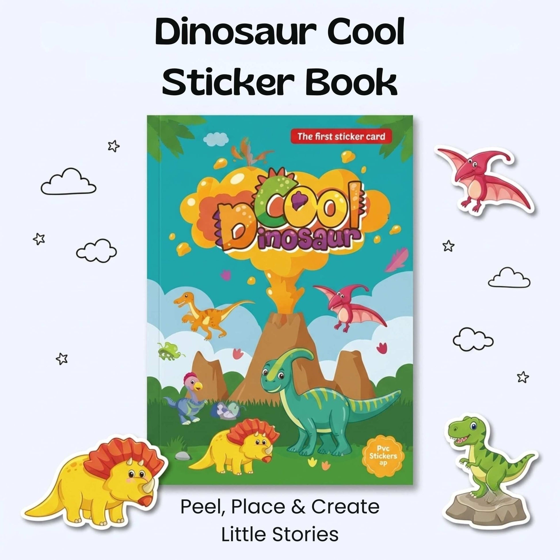 Reusable MiniScene Sticker Book
