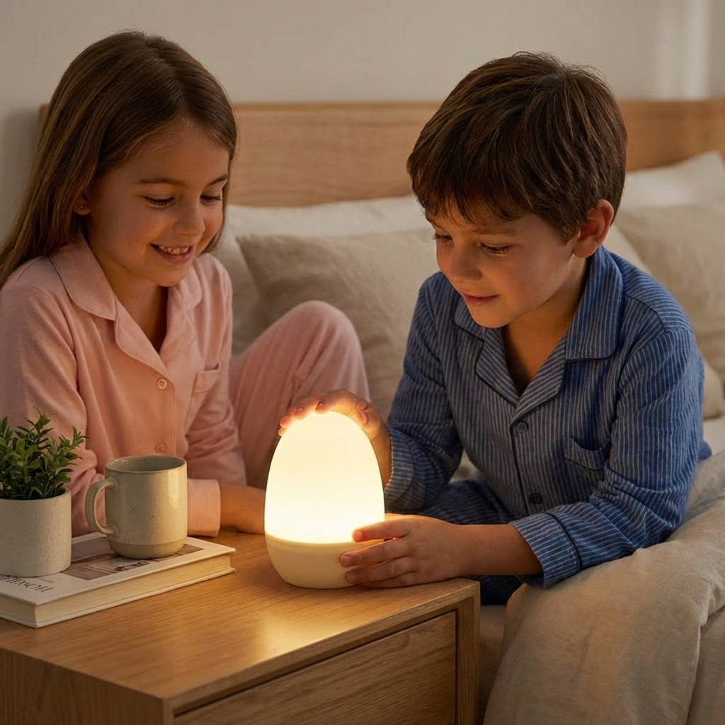 Soft Touch LED Night Light for Kids