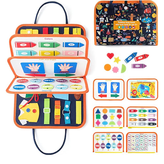 Busy Board Educational Games for Toddlers