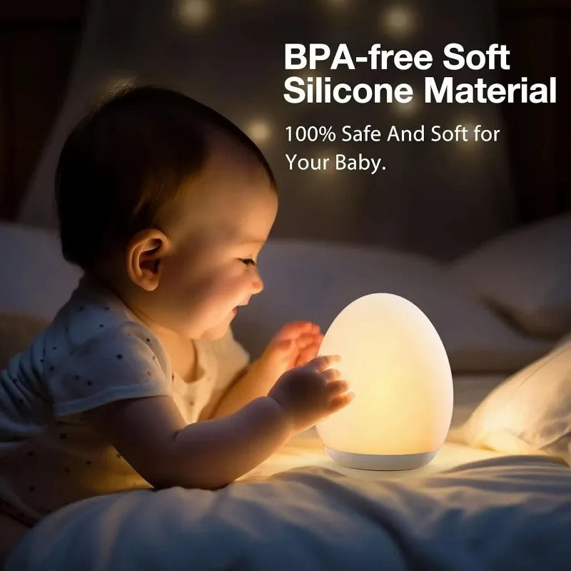 Soft Touch LED Night Light for Kids